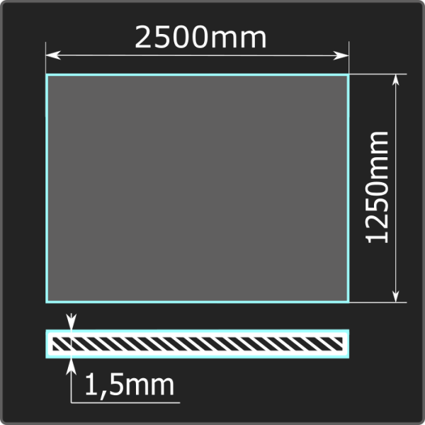 Лист холоднокатаный 1,5*1250*2500 ст.08пс ММК ГОСТ 16523-97 Лист холоднокатаный 1,5*1250*2500 ст.08пс ММК ГОСТ 16523-97
