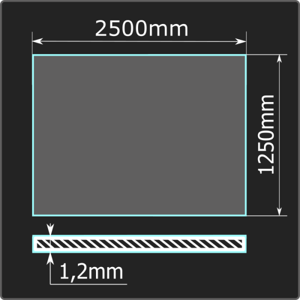 Лист холоднокатаный 1,2*1250*2500 ст.08пс ГОСТ 16523-97 Лист холоднокатаный 1,2*1250*2500 ст.08пс ГОСТ 16523-97